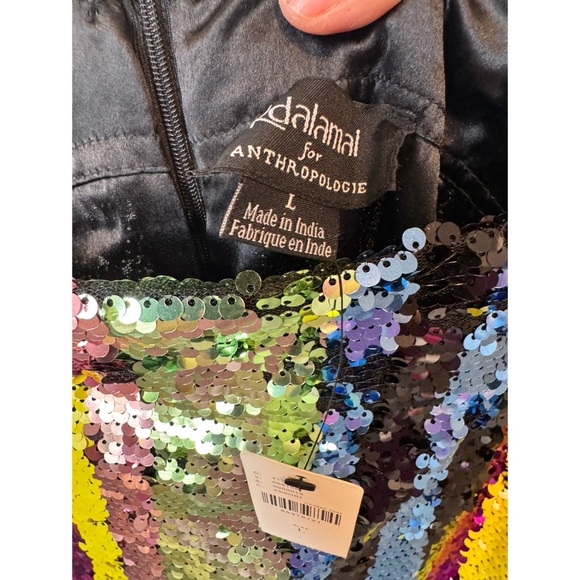 Anthropologie Striped Midi Skirt - Picture 4 of 6